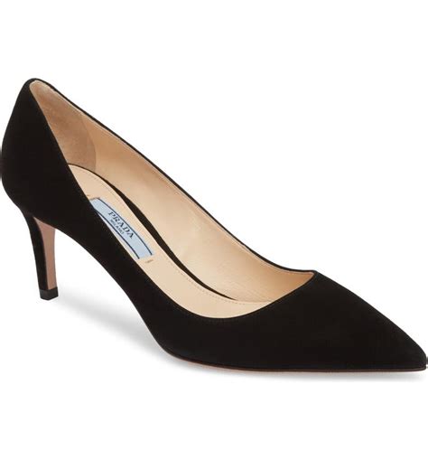 prada suede pointed toe pumps|Prada pumps nordstrom.